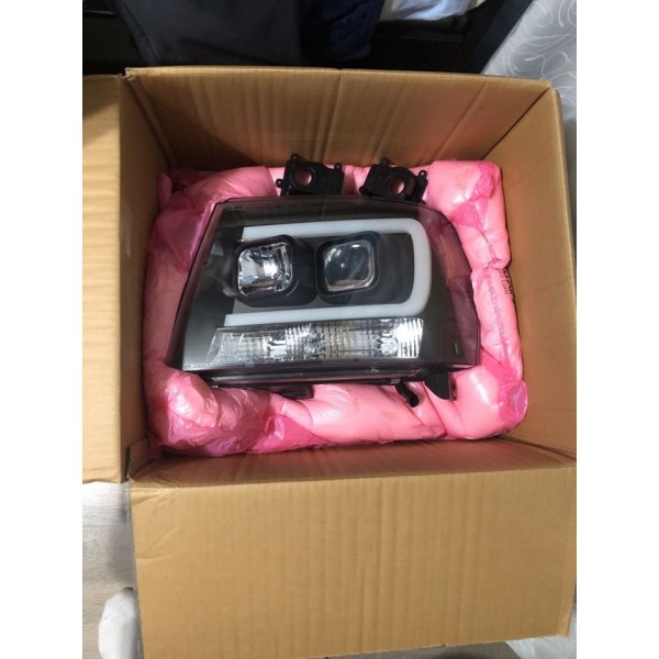 Оптика альтернативная передняя Sonar галоген Chevrolet Tahoe/Yukon/Suburban (2007-2014) черные
