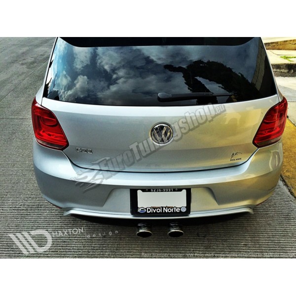 Юбка заднего бампера Maxton Design Volkswagen Polo V GTI (2009-...)