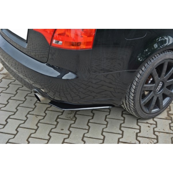 Сплиттеры заднего бампера Audi A4 B7 (2005-2009)