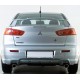Накладка на задний бампер тюнинг Mitsibishi Lancer X (2007-...)