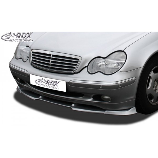 Юбка спойлер переднего бампера RDX Mercedes W203 C-klasse Classic/Elegance (2000-2004)