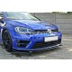 Сплиттер переднего бампера ver2 Volkswagen Golf VII R (2012-...)