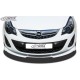 Юбка спойлер переднего бампера RDX Opel Corsa D (2010-2015)