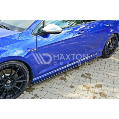 Накладки на пороги Maxton Design Volkswagen Golf VII R HB/Variant (2012-...)