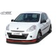 Юбка спойлер переднего бампера RDX Renault Clio III phase 2 (2009-2012)