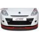 Юбка спойлер переднего бампера RDX Renault Clio III phase 2 (2009-2012)