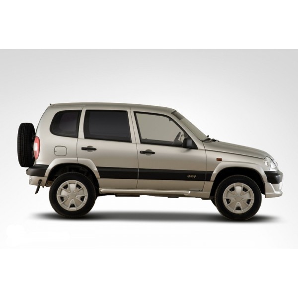 Накладки на ручки двери тюнинг Chevrolet Niva Ascetic (2002-...)