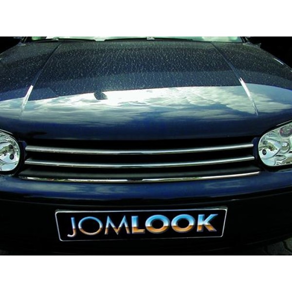Решётка радиатора без значка Volkswagen Golf IV (1997-2003) хром
