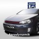 Бампер передний JOM GTI тюнинг Volkswagen Golf VI (2008-...) с ПТФ