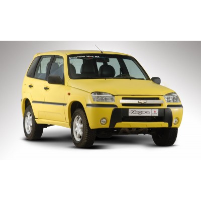 Накладка на передний бампер тюнинг Chevrolet Niva Niagara (2002-...)