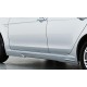 Накладки на пороги тюнинг Mitsibishi Lancer X (2007-...)