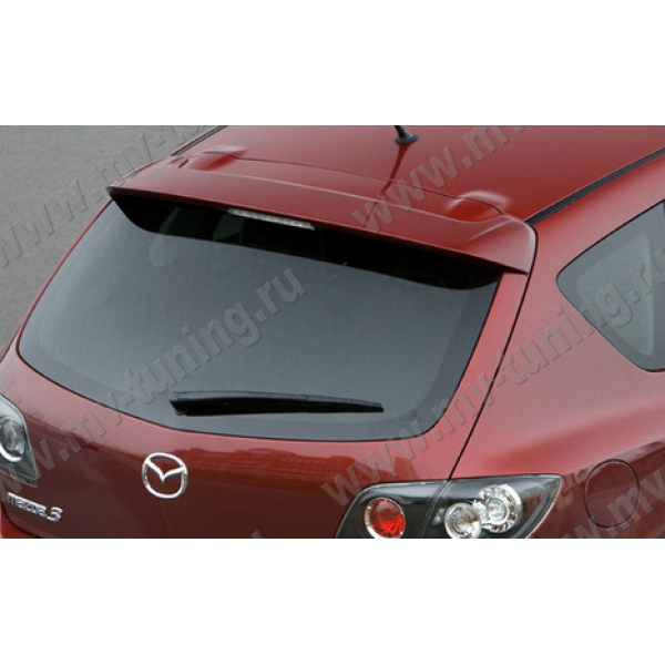 Спойлер на заднюю дверь Mazda 3 HB (2004-2009)
