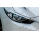 Реснички на фары var №2 фигурные Mazda 6 (2013-...)