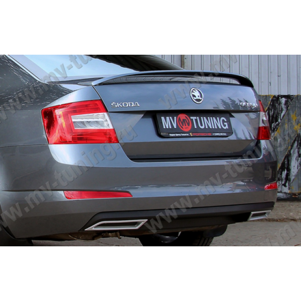 Спойлер на крышку багажника RS стиль Skoda Octavia III A7 (2013-...)