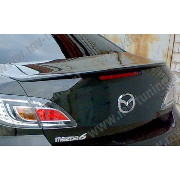 Спойлер на крышку багажника lip Mazda 6 седан (2008-2012)