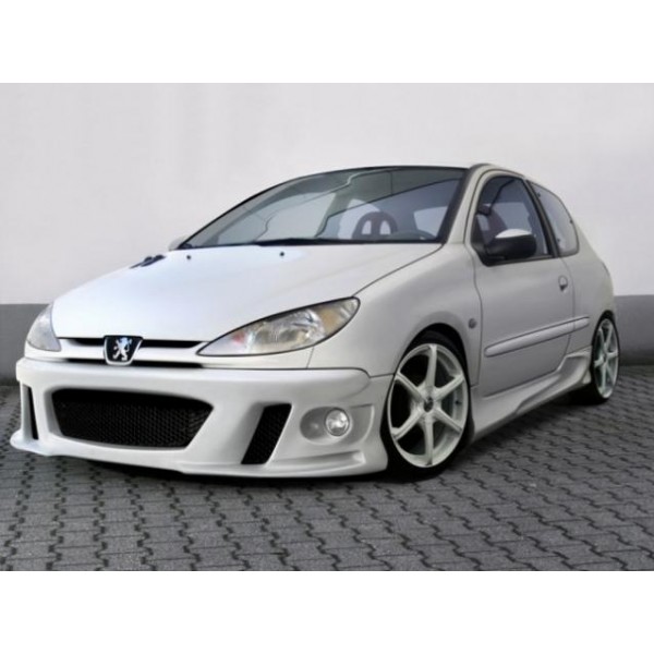 Комплект аэродинамического обвеса IbherDesign MAX STYLE для Peugeot 206 3D (1998-2010)
