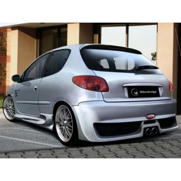 Комплект аэродинамического обвеса IbherDesign TEKNO для Peugeot 206 3D (1998-2010)