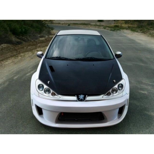 Комплект аэродинамического обвеса IbherDesign X ODOS WIDE для Peugeot 206 3D (1998-2010)