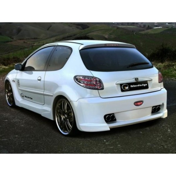 Комплект аэродинамического обвеса IbherDesign X ODOS WIDE для Peugeot 206 3D (1998-2010)