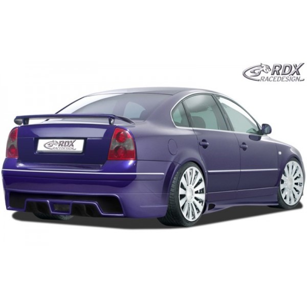 Юбка накладка RDX заднего бампера Volkswagen Passat B5+ (2001-2005)