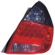 Оптика альтернативная LED задняя Honda Jazz/Fit (2001-2006) красно-тонироанная