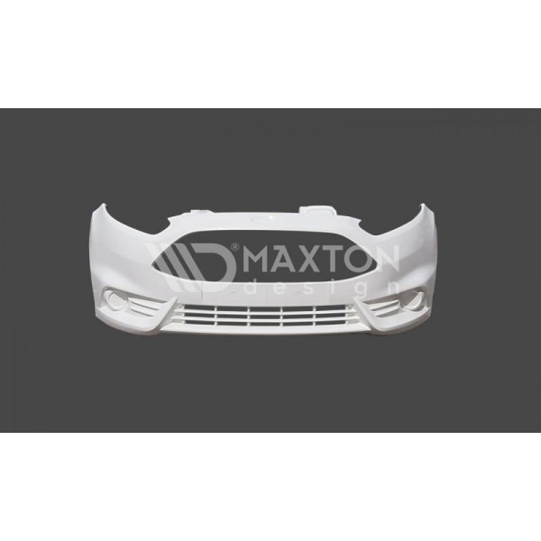 Бампер передний Maxton Design ST стиль Ford Fiesta MK7 (2013-2016)