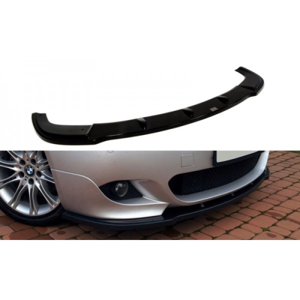 Сплиттер переднего бампера BMW e60 5 серия M-Packet (2003-2010)