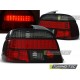 Оптика альтернативная LED BMW e39 5 серия (1995-2000) красно-тонированная