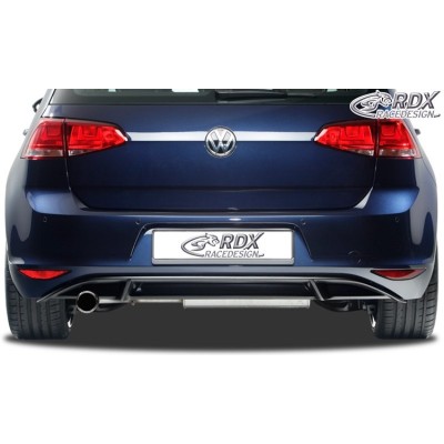 Юбка накладка RDX заднего бампера Volkswagen Golf VII (2012-...)