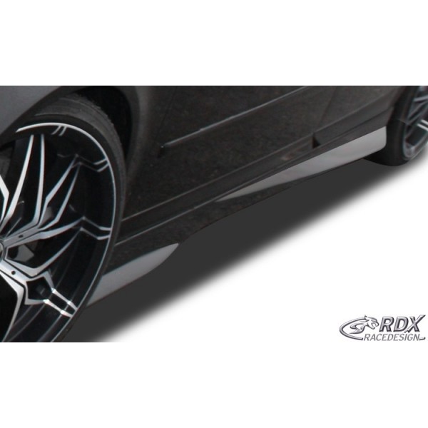 Накладки на пороги RDX TurboR Seat Exeo (2008-2013)