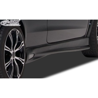 Накладки на пороги RDX GT4 ReverseType Opel Corsa C (2000-2006)