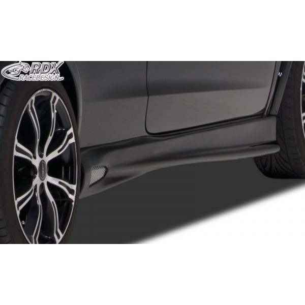 Накладки на пороги RDX GT4 ReverseType Opel Corsa C (2000-2006)