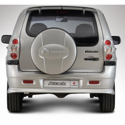 Накладки на задний бампер тюнинг Chevrolet Niva Attack (2002-...)
