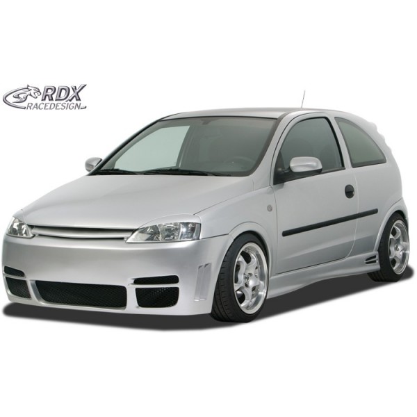 Накладки на пороги RDX GT4 Opel Corsa C (2000-2006)