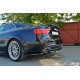 Сплиттер заднего бампера центральный с вертикальными линиями Audi A5 8T S-Line (2007-2011)