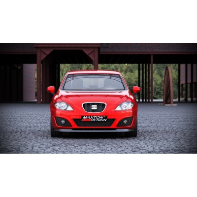 Сплиттер переднего бампера Seat Leon II (2009-2012)