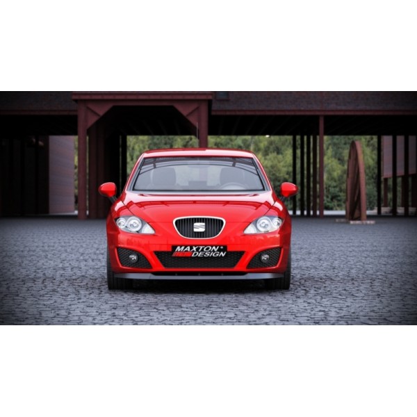 Сплиттер переднего бампера Seat Leon II (2009-2012)