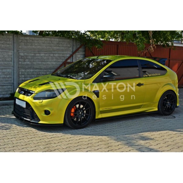 Сплиттер переднего бампера v.1 Ford Focus II RS (2008-2011)