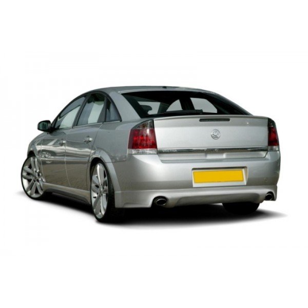 Юбка накладка заднего бампера Opel Vectra C GTS / SRI / GSI (2002-2008)