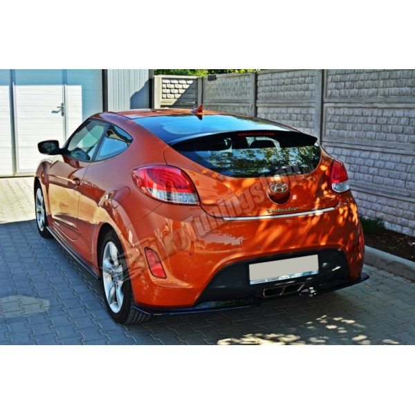 Накладки на пороги Maxton Design Hyundai Veloster (2012-2015)