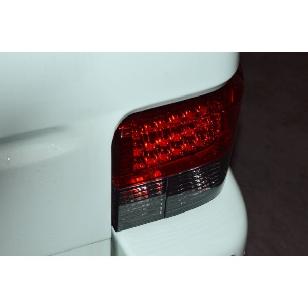 Оптика альтернативная LED задняя Volkswagen T4 (1990-2003) красно-тонированная