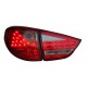 Оптика задняя тюнинг LED Hyundai ix35 (2010-...) красная