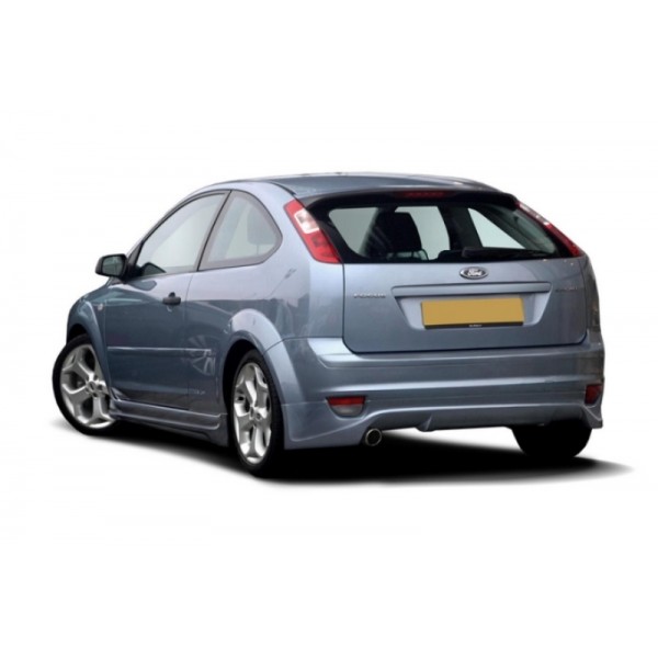 Юбка накладка заднего бампера Ford Focus II 3D/5D (2005-2008)