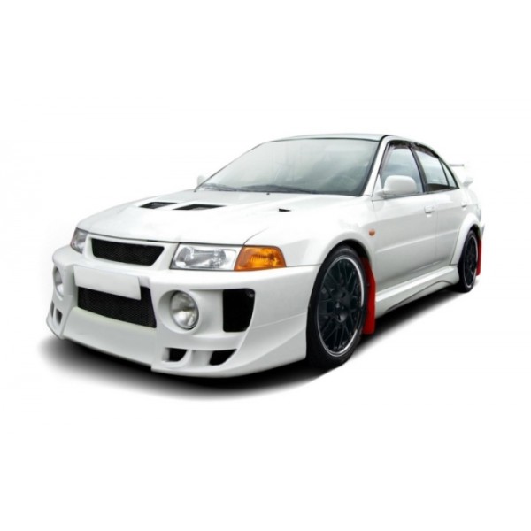 Юбка спойлер переднего бампера MITSUBISHI LANCER EVO V