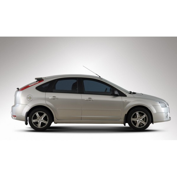 Накладки на пороги тюнинг YTE Ford Focus II (2005-2008)