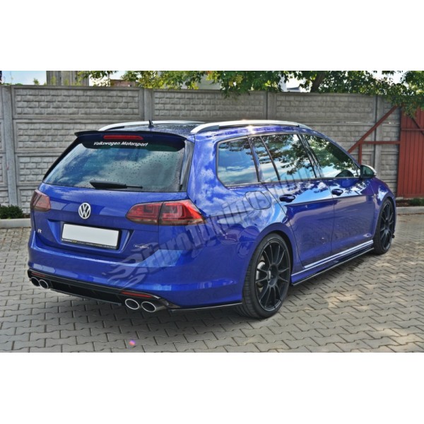 Сплиттеры Maxton заднего бампера Volkswagen Golf VII R Variant (2012-...)