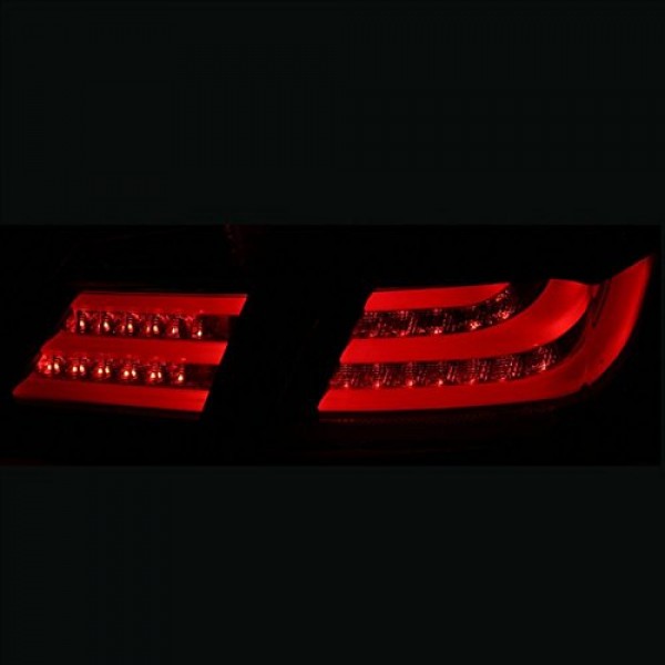 Оптика альтернативная задняя BMW Style Honda Accord IX (2014-...) красная