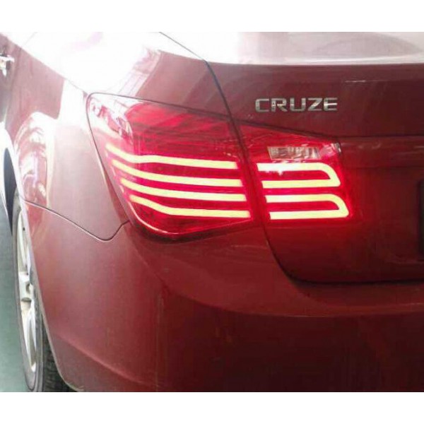 Задняя альтернативная Benz 212 Style LED оптика Chevrolet Cruze (2009-...) красная