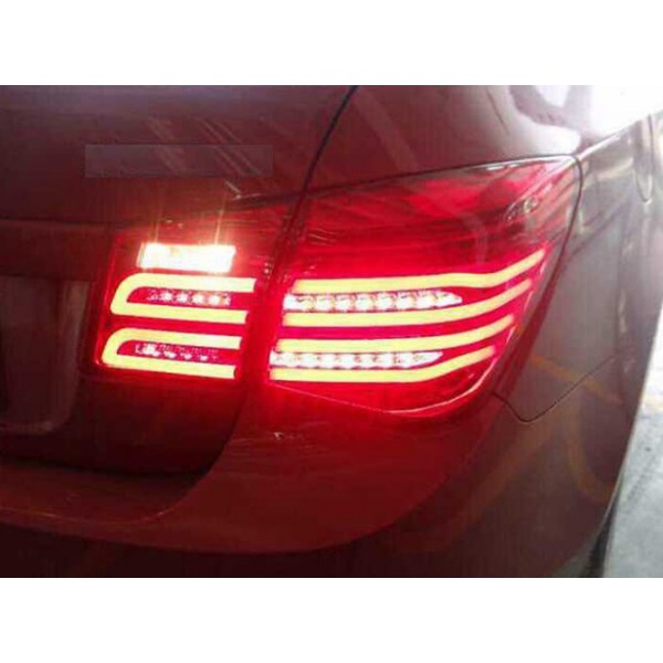 Задняя альтернативная Benz 212 Style LED оптика Chevrolet Cruze (2009-...) красная