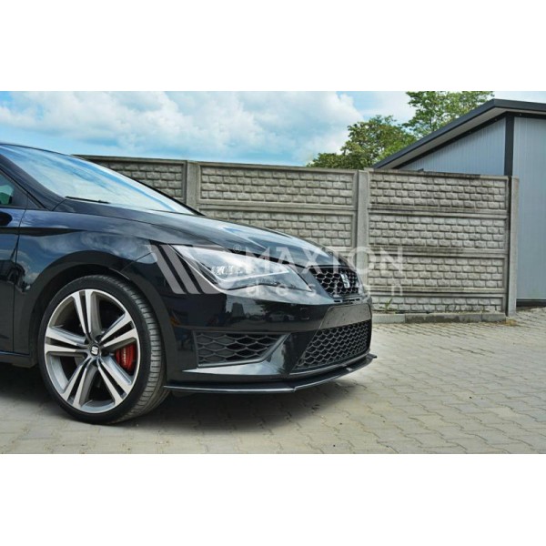 Сплиттер переднего бампера Seat Leon III Cupra/FR (2012-...)